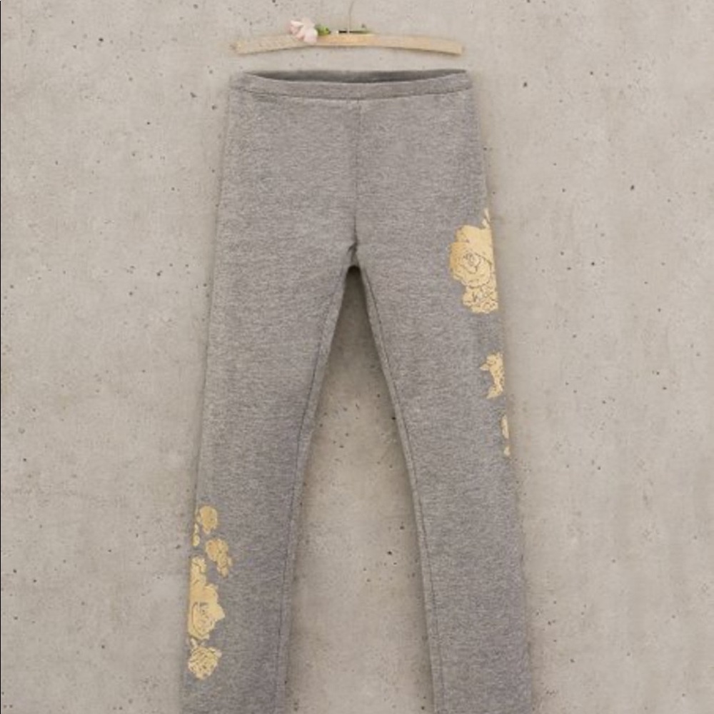 Mia Joy Joyfolie Primrose Golden Leggings Size 12